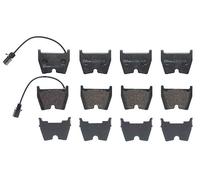 Brembo P85132 Brake Pad Set Front With Anti-Squeak Plate Fits Audi A4 R8 Spyder