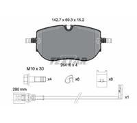 TEXTAR 2641601 Brake pad set