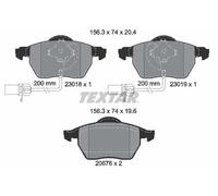 TEXTAR 2301802 Brake pad set