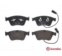 BREMBO P05003 Brake Pad Set For Disc Brake Front For Teves System Fits Bentley
