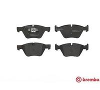 P06040 Front Brake Pad Set 4x Pads Prepared For Wear Indicator Braking By Brembo