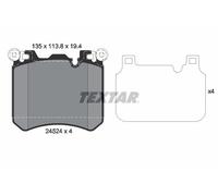 Textar Front Brake Pads fits Rolls-Royce Wraith BMW X5 X6 Ghost Dawn 2452401