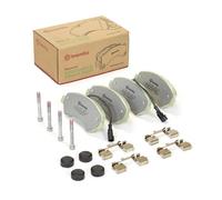 Brake Pads Set fits PEUGEOT BOXER 2.0D Front 15 to 23 Brembo 1611839280 Quality