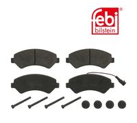 FEBI 16840 BRAKE PAD SET DISC BRAKE Front
