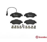 Front Brake Pad Set Fits Fiat 500 500 C Panda Ford Ka BREMBO
