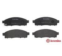 Brake pads P 54 055 BREMBO for MITSUBISHI FIAT