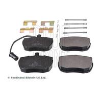 Front Brake Pad Set Fits Ford Transit 2.5 1986-1991 Blue Print ADJ134215