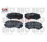 Front Brake Pad Set Fits Hyundai Ix20 2010-2021