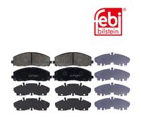 Front Brake Pad Set Fits Lancia Voyager MPV 2011-2014 Febi 116061