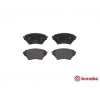Brembo Brake Pad Set P 49 029 – Front with Anti-Squeak Plate – Fits Mazda MX-5 Mk II