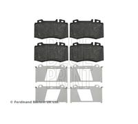 Front Brake Pad Set Fits Mercedes-Benz C-Class 2000-2008 Blue Print ADU174281