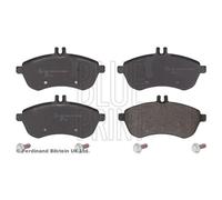 Front Brake Pad Set Fits Mercedes-Benz C-Class 2007-2014 Blue Print ADU174206