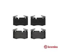 P06068 Front Brake Pad Set 4x Pads Prepared For Wear Indicator Braking By Brembo