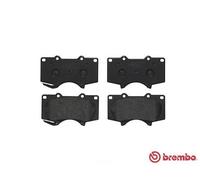 Brake pads P 83 102 BREMBO for TOYOTA MITSUBISHI
