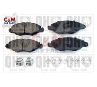 Front Brake Pad Set Fits Peugeot 206 Van 1999-2009