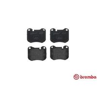 BREMBO P 65 002 Brake pad set