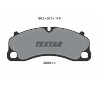 TEXTAR 2556601 Brake pad set