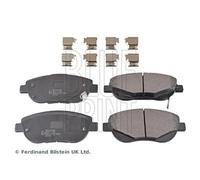 Brake Pads Set fits TOYOTA VERSO AUR21 2.2D Front 09 to 18 2AD-FHV Blue Print