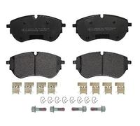 P85173 Front Brake Pad Set 4x Pads Integrated Wear Indicator Braking By Brembo