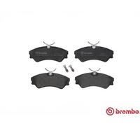 Front Brake Pad Set Fits VW Transporter Transporter/Caravelle BREMBO
