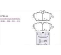 Brake pads Front Axle 21131.00 ROADHOUSE for MINI BMW