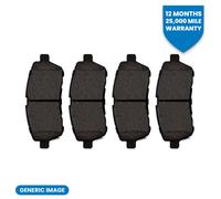 QUINTON HAZELL BP1258 Brake pad set
