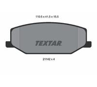 For Mazda Suzuki Genuine OE Textar Brake Pads Full Set Of 4 Front 2114202