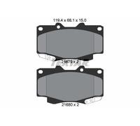 For Toyota Genuine OE Textar Brake Pads Full Set Of 4 Front 2168001