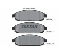 Brake Pads Set 2425001 Front Textar 05080868AA 05080868AB 05080868AC 5080868AA