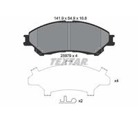 Front Brake Pads For Disc Fits Suzuki S-Cross SX4 S-Cross Vitara TEXTAR 2597901