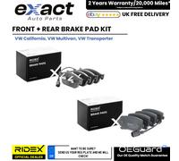 Front Brake Pad Set for VW California, VW Multivan and VW Transporter