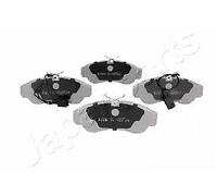 Front Brake Pad Set JAPANPARTS PA-0057AF
