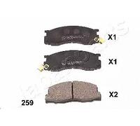 Front Brake Pad Kit For TOYOTA LOTUS JAPANPARTS Akebono Disc Brake