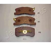 Front Brake Pad Set JAPANPARTS PA-615AF