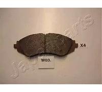 JAPANPARTS Front Brake Pad Kit For OPEL ASTRA F Classic CALIBRA A 1.6 1.7 1.8