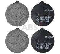 Front Brake Pad SetA.B.S. 36116 for Citroen CX/SM (70-92)