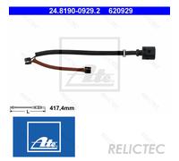 WARNING CONTACT BRAKE PAD WEAR FOR AUDI Q7/Van VW TOUAREG PORSCHE CAYENNE 3.0L