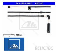 Fits ATE 24.8190-0240.2 Warning Contact, brake pad wear UK Stock
