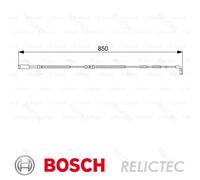 Front Brake Pad Wear Sensor Indicator Wire BMW:E92,E91,E90,E84,3,X1 34356789441