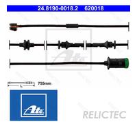 Fits ATE 24.8190-0018.2 Warning Contact, brake pad wear UK Stock