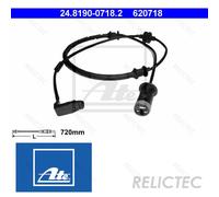 ATE Brake Pad Wear Sensor 24.8190-0718.2 SAAB: 9-3 Convertible, 9-5 Estate, VAUXHALL: Astra Mk4 Limousine, OPEL: Astra G CC
