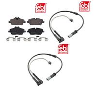 Front Brake Pads and Wear Sensors Fits Mini Clubman 2015-2024 Febi 16559 101072