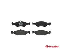 Front Brake Pads BREMBO P24043 Ford Sierra Station Wagon 1.8 66 KW 1987