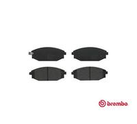 Front Brake Pads BREMBO P54027 Hyundai Galloper II 2.5 TD 65 KW 2001