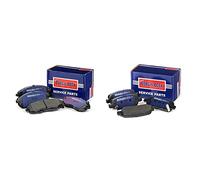 Front Brake Pads Fits: Nissan Juke 1.5 dCi, 1.6 10/10- & Rear Brake Pads Fits: Nissan X-Trail 01-
