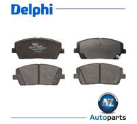 Delphi Brake Pads Front With Anti-Squeak Plate Fits Hyundai Santa Fe Kia Sorento