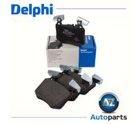 Delphi LP3642 Brake Pads Set Front With Anti-Squeak Plate Fits Mercedes-Benz GLC