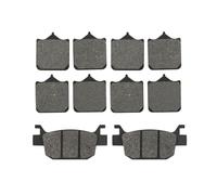 Front Brake Pads Rear Brake Pads Compatible With Automotive Motorcycle Parts TRK502 TRK502X TRK 502 Leoncino 500 BJ500 BJ500GS-A BJ 500 BJ500GS(Front and Rear)
