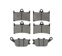 Front Brake Pads Rear Brake Pads Compatible With Automotive Motorcycle Parts YZF600 FZS 1000 XSR700 FZ1 Naked 8 YZF R1 600 R6 R6S MT07 MT09(Front and Rear)