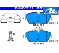 Series Pads .(( 602710 13.0460-2710 Set Pills Brakes